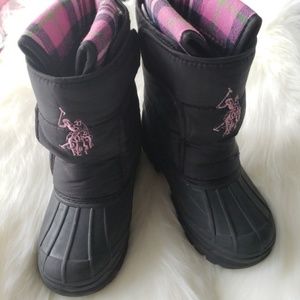 U.S POLO ASSN. Toddler Snow boots
